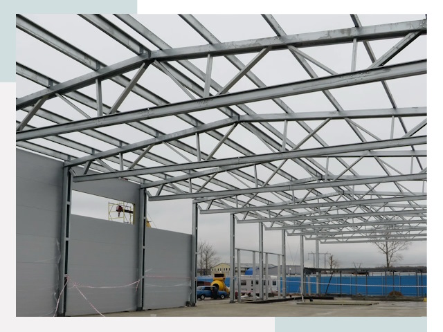 Строительство складов в Сибай от 617 руб. за м²