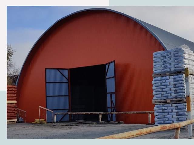 Полукруглые ангары по цене от 617 руб. в Сибай