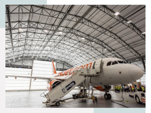 Авиационные ангары в Сибае