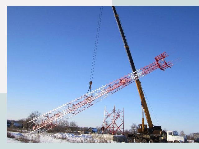 Строительство башен связи в Сибае от 617 руб.