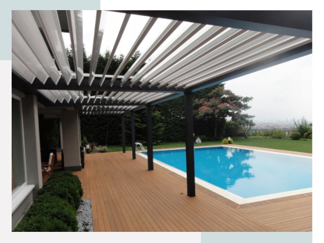 Перголы в Сибае