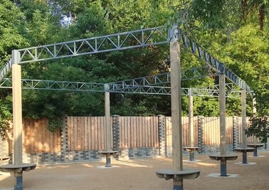 Терраса из металлоконструкций под ключ, проектирование, изготовление и монтаж от СтальСтрой-Сба